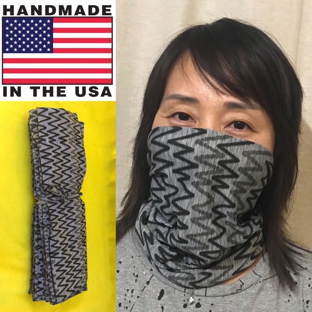 THREE PACK PULL-UP FACE MASKS BANDANA HEAD…